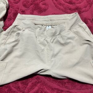 Women's Beige scrub Pants